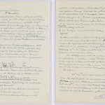 Due pagine del Zum kosmologischen problem