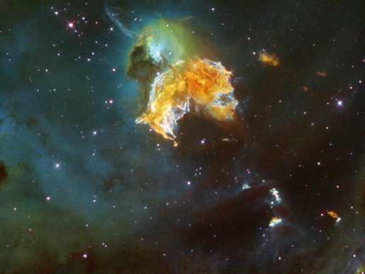 Resti dell'esplosione di una supernova. Credits: NASA