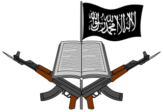 Lo stemma di Boko Haram (Wikimedia Commons: ArnoldPlaton)