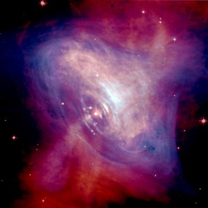 Pulsar del Granchio, situata nella Nebulosa omonima a 6520 anni.luce dalla Terra