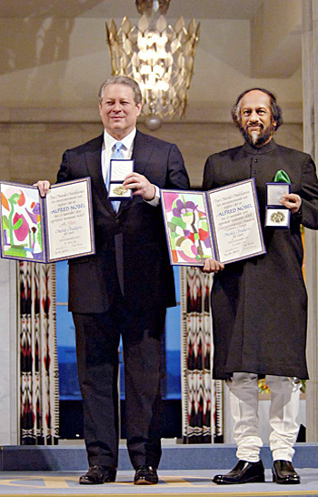 Al Gore e Rajendra Pachauri (creative commons)