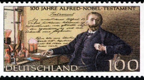 La prima esposizione del testamento di Alfred Nobel
