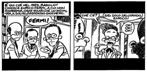 Divertente vignetta da Comic & Science. Credits: Roberto Natalini e Leo Ortolani