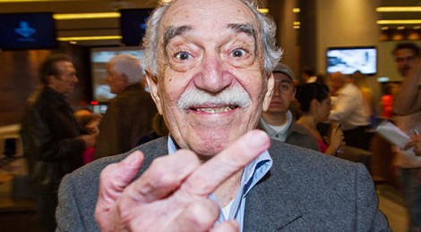 Gabriel García Márquez “paparazzato” nell’ottobre 2013, alla festa di inaugurazione di un bowling progettato dal suo amico architetto Daniel Feldman nell’esclusivo quartiere di Santa Fe. Credits: