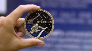 La "Stephen Hawking Medal of Science". Crediti: Starmus