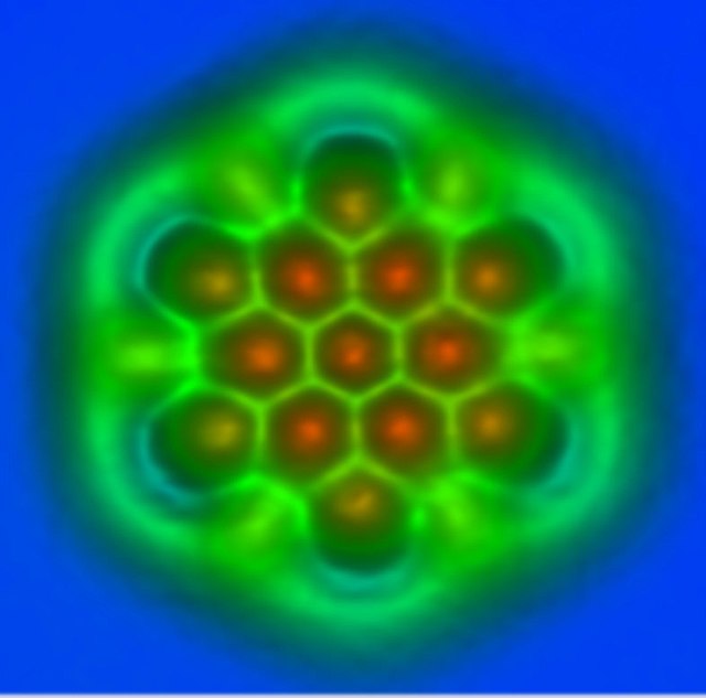 Una molecola di nanografene (nuovo modello per la sintesi di nanografene)